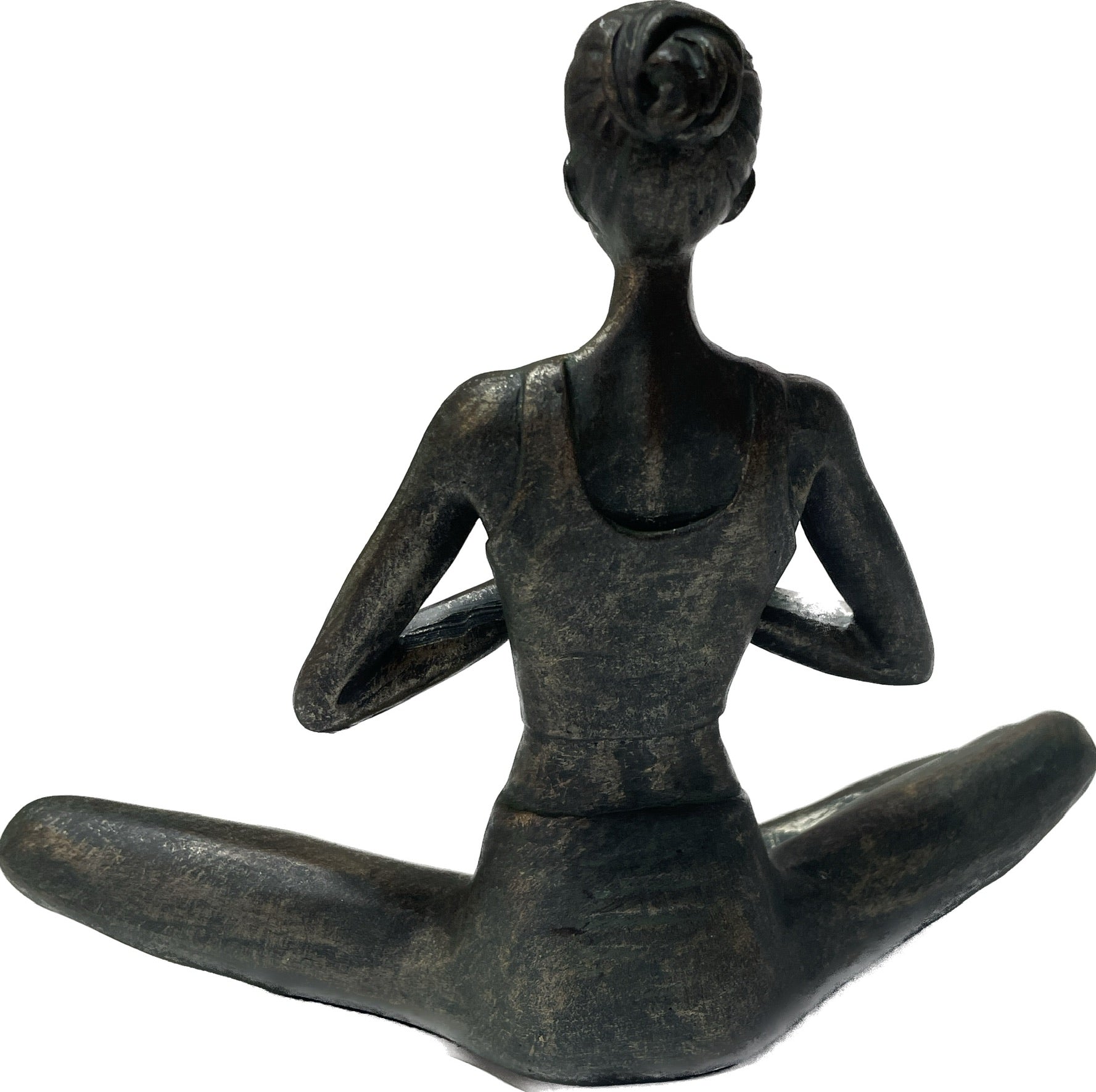 Escultura Yoga resina cip 677